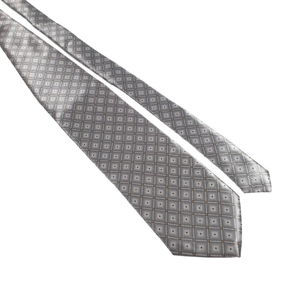 Bordeaux Men Necktie Accessory Shiny Silver Office Work Casual Dad Gift